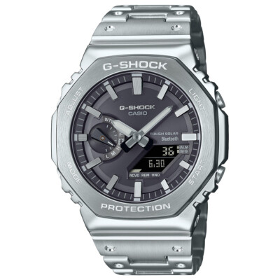 GM-B2100SD-1AJF　シルバー Casio G-Shock GM-B2100SD-1AJF Metal Solar Bluetooth Analog Digital