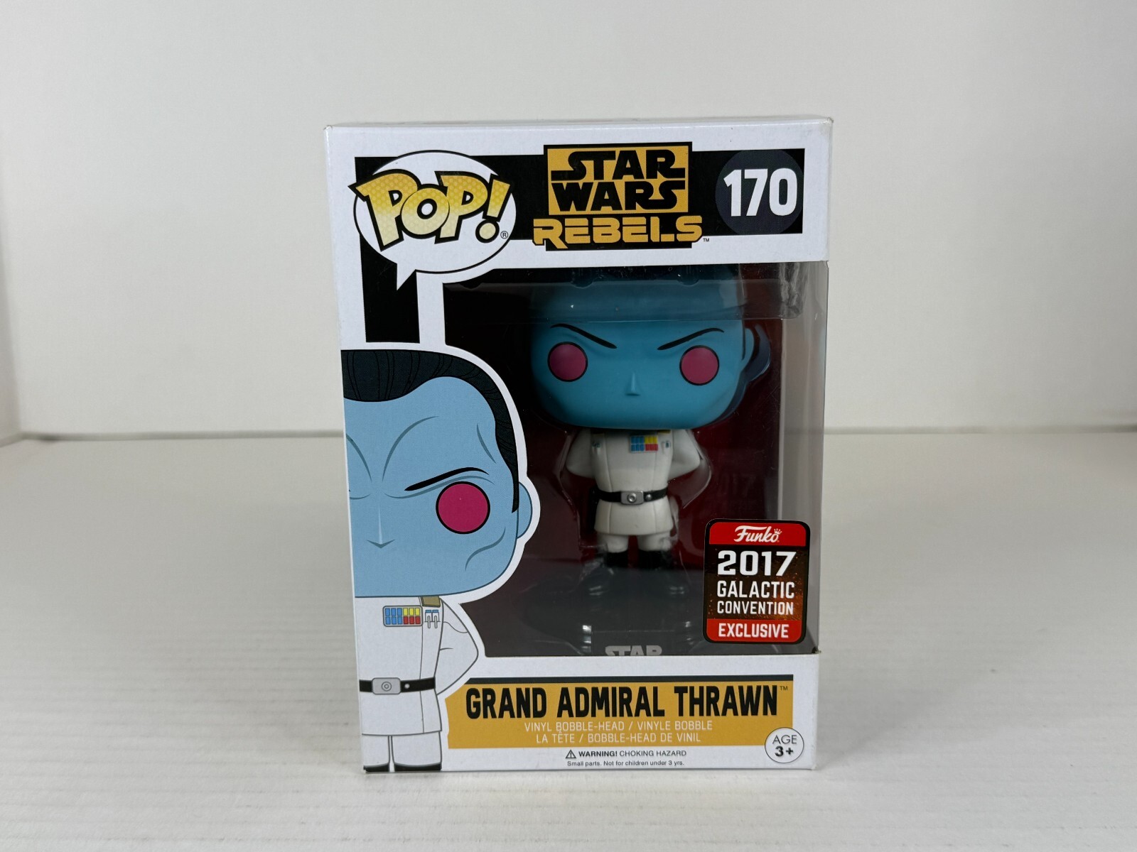 Vinilo Funko Pop - Star Wars - Grand Admiral Thrawn - #170 Gc 2017 [Slight Fade]