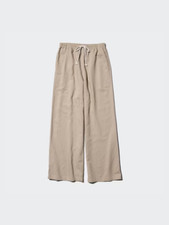 (ASK availability first) UNIQLO Linen blend easy pants new