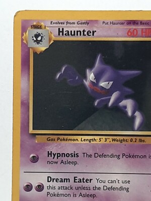 Pokemon Base Set Uncommon Haunter #29 [Moderately Played]