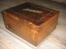 Symphonion 1 Platte 25,5 cm Spieluhr Kalliope Polyphon antik music box disc 10"