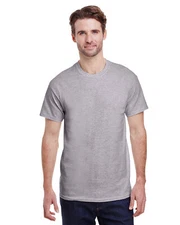 Gildan Mens G500 Premium Short Sleeve Heavy Cotton Plain Blank Casual T-Shirt