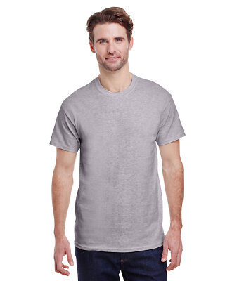 2 Pack Of Gildan Adult Heavy Cotton Stylish T Shirt Casual Plain T-Shirt - G500