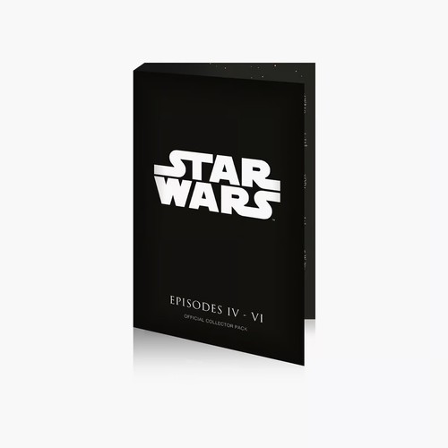 Star Wars Original Trilogy 12 Coins - 44mm Gold Plated & Full Coloured NEW - Picture 7 of 7