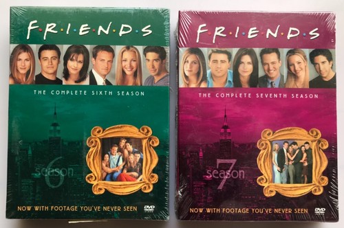 FRIENDS Complete Sixth 6 Six & Seven 7 Seventh Seasons DVD BRAND NEW SEALED