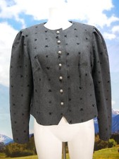 Original Salzburg costume short Janker gray blazer costume jacket size 42
