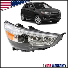 For 2011-2019 Mitsubishi Outlander Sport Right Passenger Side Headlight Headlamp