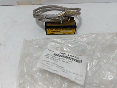 Hans Jensen Lubricator 141769 Alarm Oil Level & Flow / 302.02.019
