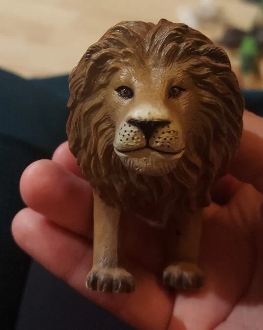 Terra by Battat Lion Figure Safari Zoo Animal Realistic Miniature Figurine Toy - Image 4 of 4