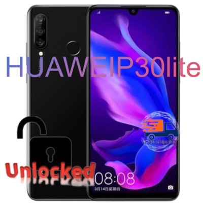 New Huawei P30 lite 4/6+128GB Unlocked 6.15in-Dual Sim Kirin710 Android 3340Mah