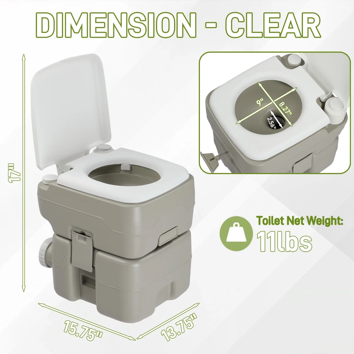 portable potty products for sale | eBay