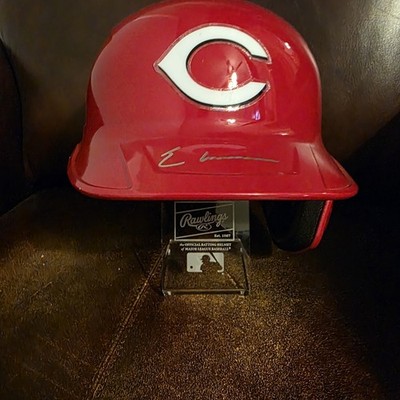ELLY DE LA CRUZ Reds Signed Full Size Helmet EXACT PROOF RARE