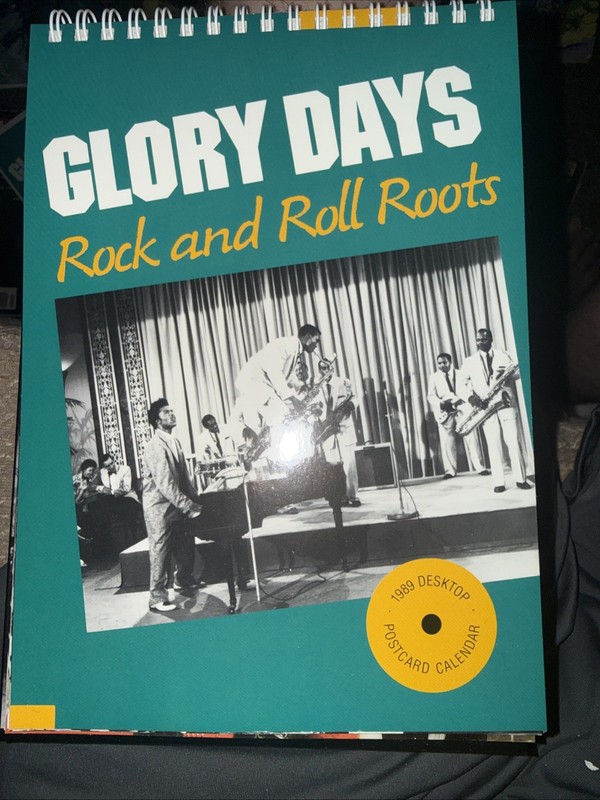 Glory Days Rock And Roll Roots 1989 Desktop Postcard Callender