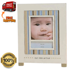 GUND Our New Arrival Baby Picture Frame Personalized Newborn Gift 4x4