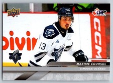 Maxime Coursol 2024-25 Upper Deck CHL #147 Rimouski Oceanic