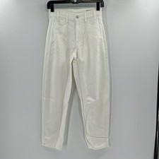 AYR Women's The Beat Barrel Leg Jeans - Tofu - 23 - New with tags
