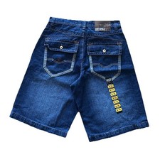 Vintage Y2K South Pole Jean Shorts Loose Baggy Skate Jorts Mens Size 36 NWT RARE