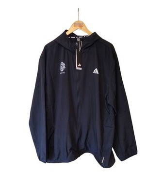 Adidas Laufjacke Herren Größe XL Schwarz Neu mit Etikett Katar 2024 Fußball Training Top