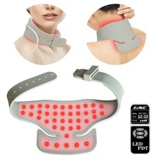 ZJKC 8.2W Red Infrared Light Therapy Neck Shoulder Heating Pad for Pain Relief