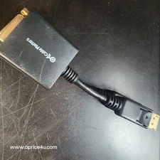 Lot of 2 Cable Matters  DisplayPort Male to DVI  Female Adapter Cable