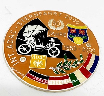 Plakette Int. ADAC Sternfahrt 2000 - 50 Jahre 1950 - 2000
