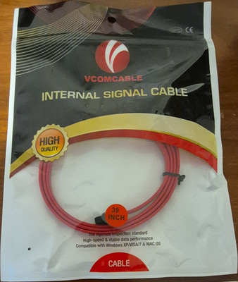 VCOMCABLE SATA Cable