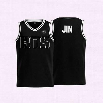 BTS TANK TOP JERSEY BASKETBALL STYLE ARMY OUTFIT FOR ARIRANG