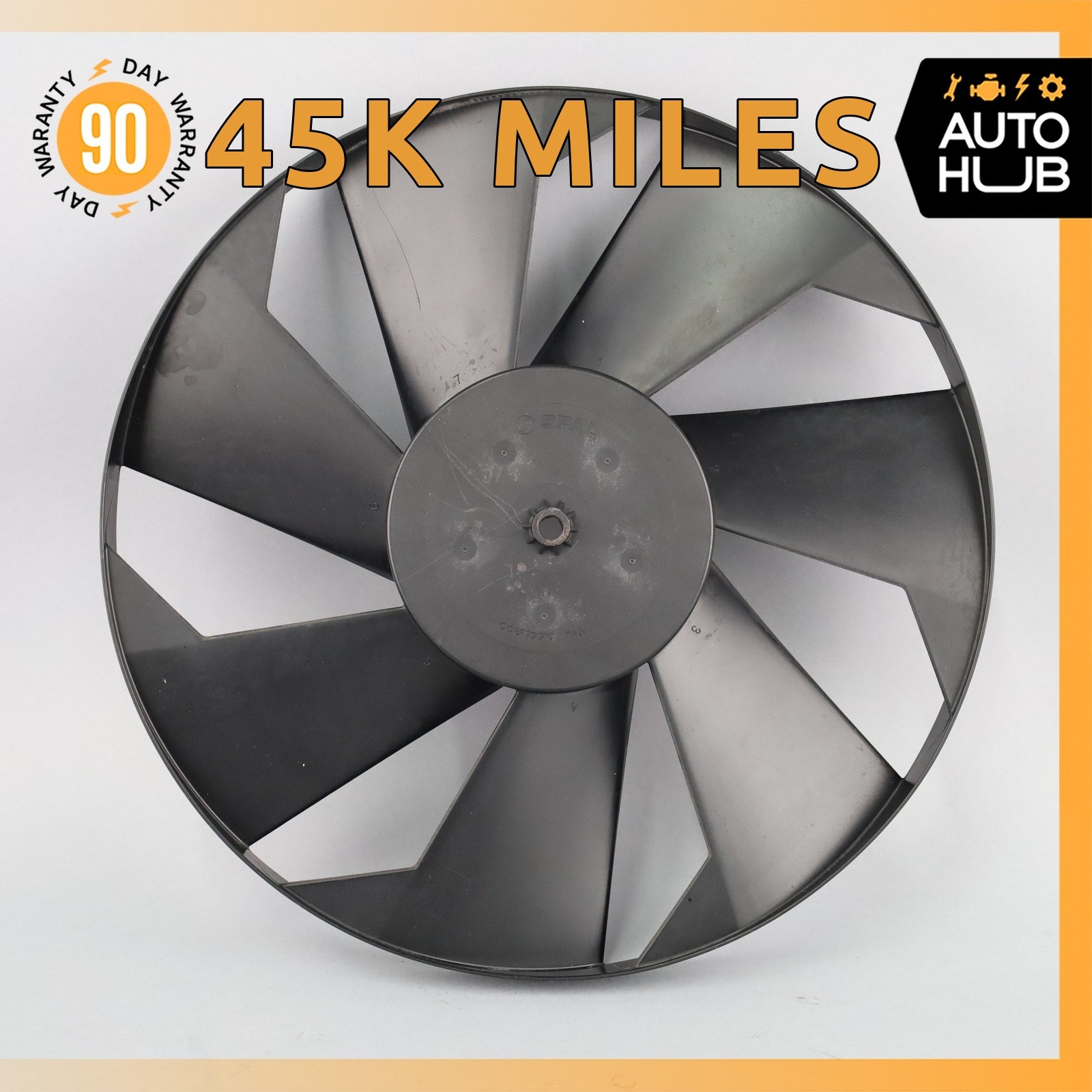 09-19 Maserati GranTurismo M145 Engine Motor Cooling Fan Blade OEM 45k