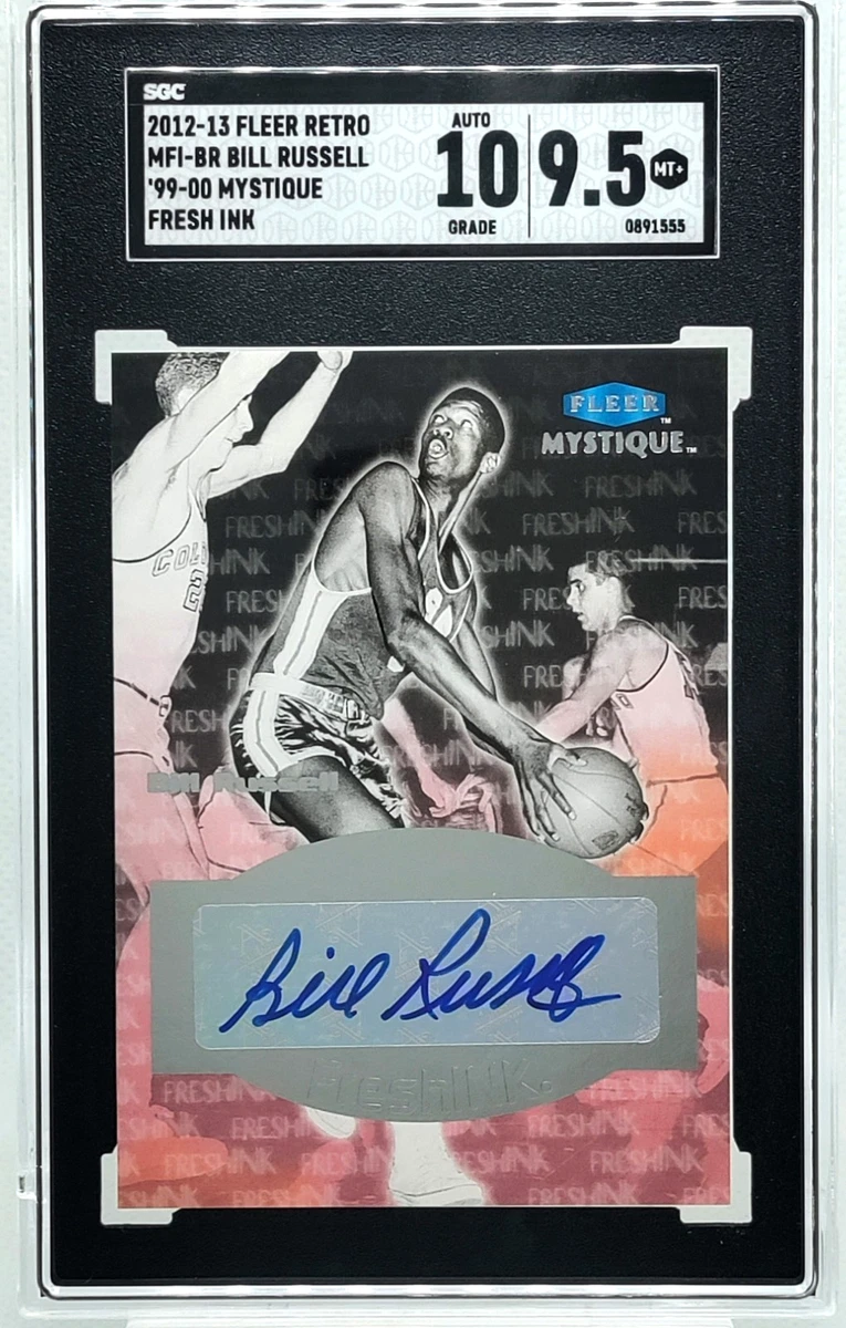 Bill Russell Autographed Basketball Trading Cards | Updated Sep 2026