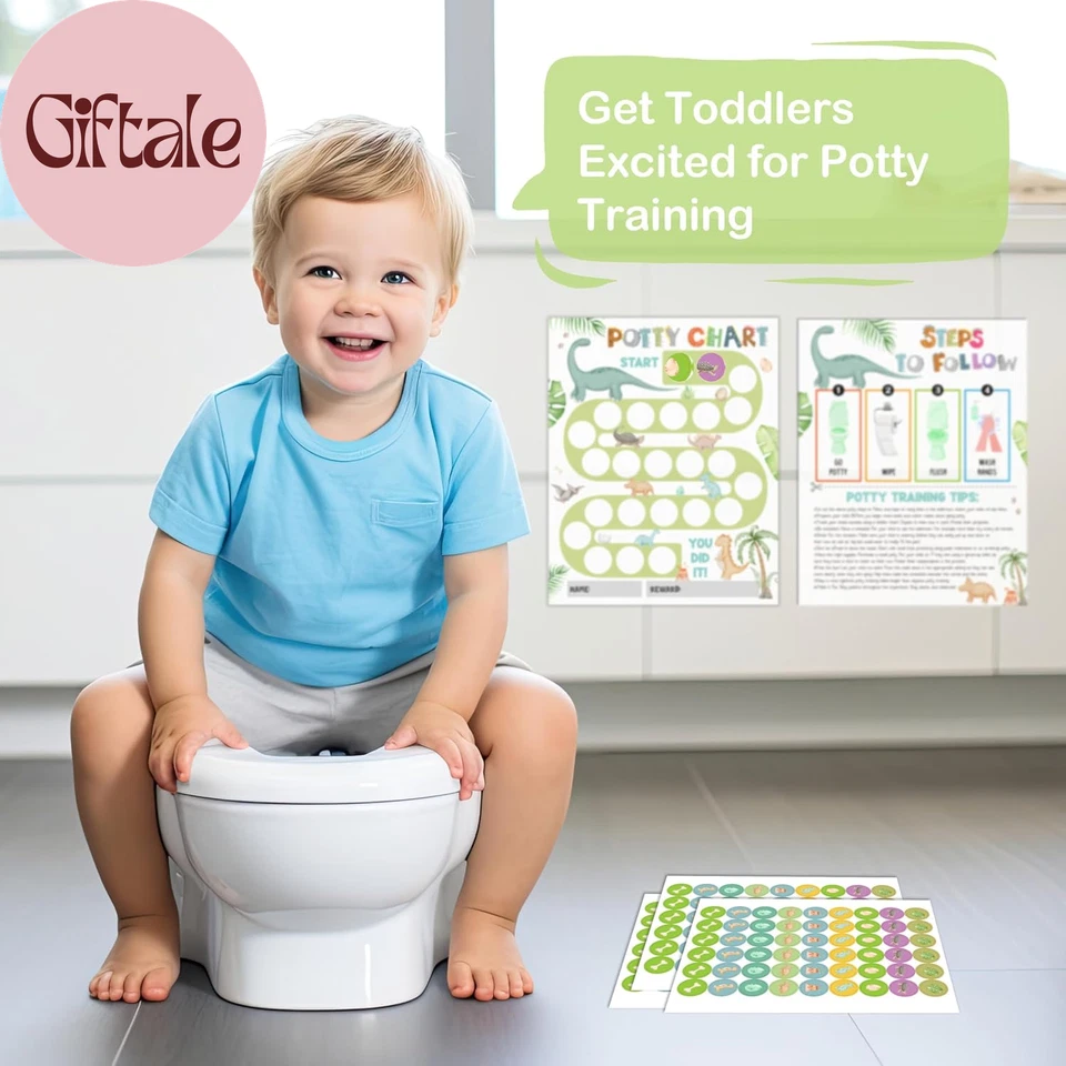 Таблица приучения к горшку, 10 таблиц вознаграждений за приучение к горшку для успеха в туалете, 8 «X10»  - Изображение 3 из 4