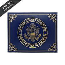 US Citizenship Certificate Holder   Padded Co...