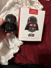 2025 Hallmark Mini Star Wars Darth Vader ShowToppers Musical Tree Topper Light