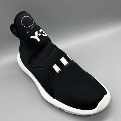 2018 Adidas Y-3 Suberou Laceless Yohji Yamamoto BC0899 Herren Uk 8 schwarz weiß
