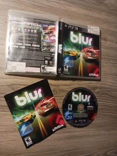 Blur (PlayStation 3, 2010) CIB PS3 Complete Clean Tested