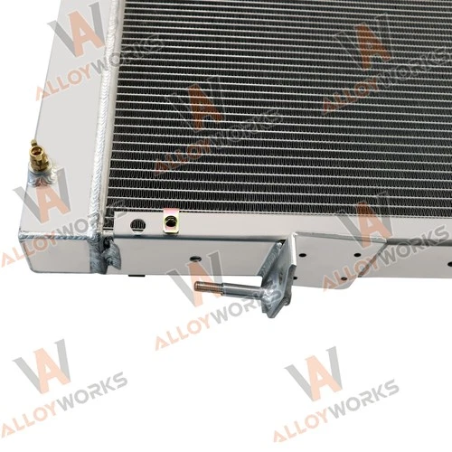 2 Row Aluminum Radiator For 1994-05 Chevy GMC Isuzu Truck Van W NPR NQR NRR US - Foto 4 di 10