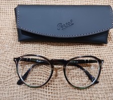 Persol Eyeglass Frames Tortoise Brown super clean
