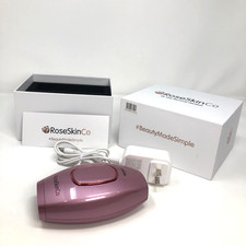 RoseSkinCo IPL Womens Rose Gold Laser Hair Removal Device Handset OG Open Box