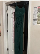 Honey and Rosie Green Formal Prom Dress Women's