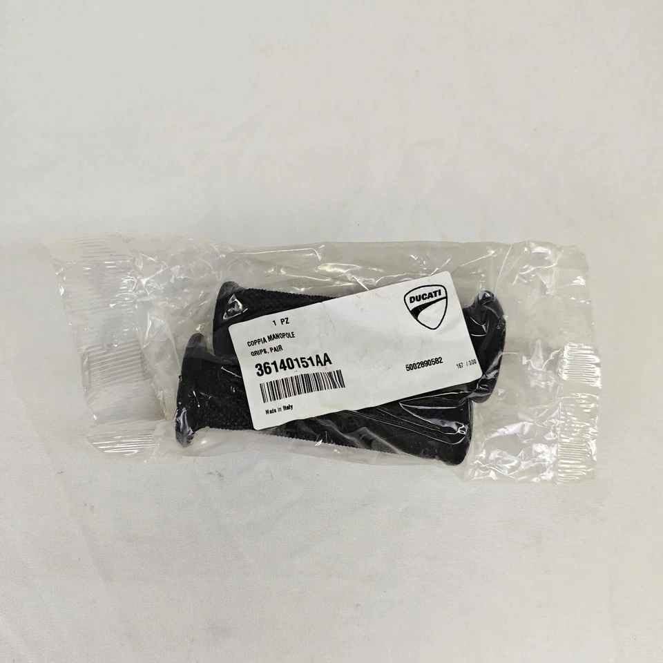 Par de empuñaduras de goma con mango genuino DUCATI OEM Panigale V4 Monster 36140151AA Foto 2 de 4