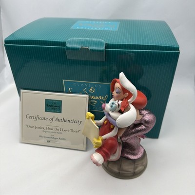 WDCC ''Dear Jessica, How Do I Love Thee?'' Roger & Jessica Rabbit   LE7500 Box COA