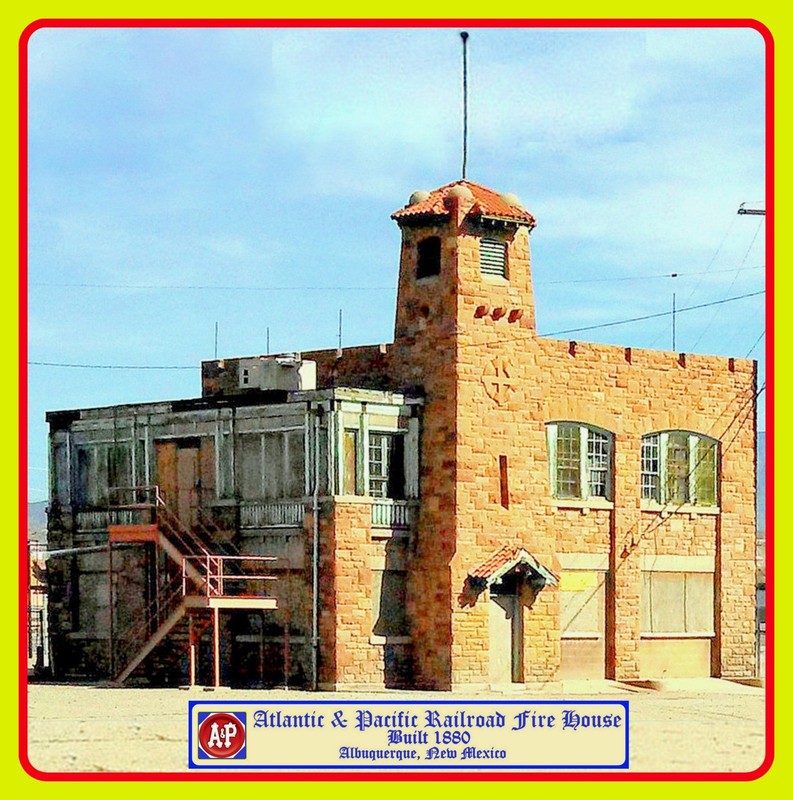 The Atlantic & Pacific Firehouse In Albuquerque, NM.