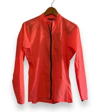 ROKA Women's Elite Run Ultralight Packable Jacket Torch Neon Coral Size M