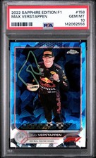 2020 Topps Chrome Sapphire Edition Formula 1 Racing Cards Checklist & Odds 24