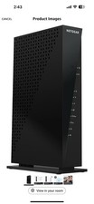 NETGEAR Cable Modem WiFi Router Combo C6300  AC1750 WiFi Speed  DOCSIS 3.0.