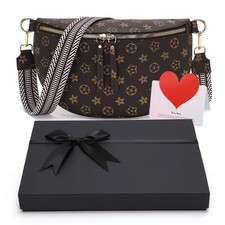 Women's Crossbody Bum Bag Luxury Gift Box Set Ideal for Birthday, Valentine's or