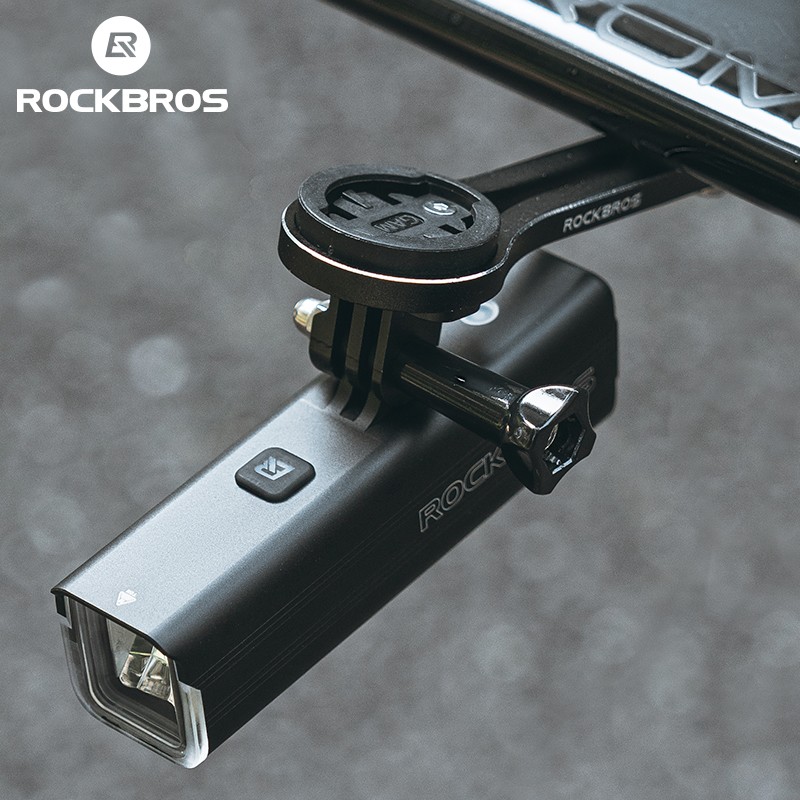 (New) ROCKBROS Bicycle Headlights 1000LM USB Charge Cycling Front Light LED Flash Lamp (35.99 USD)