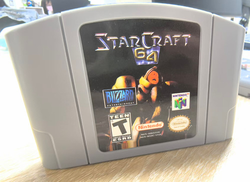 Star Craft 64 Video Games For Nintendo N64 US Version USA Shipping
