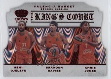 2023 Panini Crown Royale EuroLeague Red 35/49 Semi Ojeleye Brandon Davies 0u2j