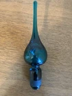 Blenko Rainbow Large Glass Decanter Flame Stopper Only