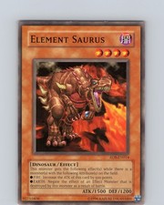 Yu-Gi-Oh TCG Element Saurus RDS-EN014 Unlimited Regular Common Card Played LP